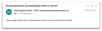 012 Inloggen CodeEmail